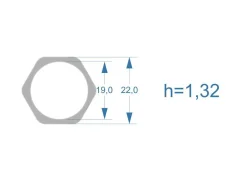 ����� �������������� ��� �������� Bosch CR 19,0*ES22,0�� (h=1.32��) ����