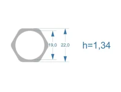 ����� �������������� ��� �������� Bosch CR 19,0*ES22,0�� (h=1.34��) ����