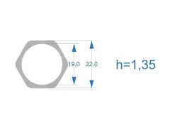 ����� �������������� ��� �������� Bosch CR 19,0*ES22,0�� (h=1.35��) ����