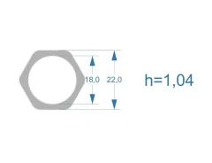 ����� �������������� ��� �������� Bosch CR 18,0*ES22,0�� (h=1.04��) ����