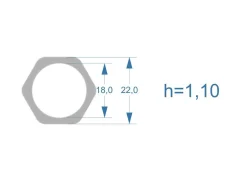 ����� �������������� ��� �������� Bosch CR 18,0*ES22,0�� (h=1.10��) ����
