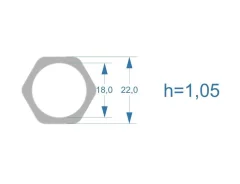 ����� �������������� ��� �������� Bosch CR 18,0*ES22,0�� (h=1.05��) ����