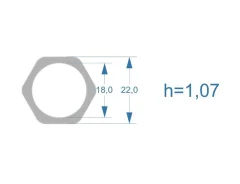 ����� �������������� ��� �������� Bosch CR 18,0*ES22,0�� (h=1.07��) ����