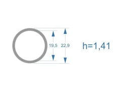 ����� �������������� ��� �������� Bosch CR 19,5*22,8�� (h=1.41��) ����