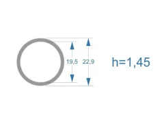 ����� �������������� ��� �������� Bosch CR 19,5*22,8�� (h=1.45��) ����
