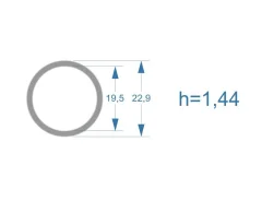 ����� �������������� ��� �������� Bosch CR 19,5*22,8�� (h=1.44��) ����