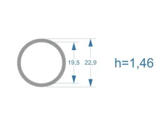 ����� �������������� ��� �������� Bosch CR 19,5*22,8�� (h=1.46��) ����