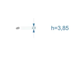 ��� �������������� ��� �������� Delphi CR D=2,00�� (h=3.85��) ����