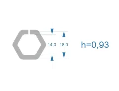����� �������������� ��� �������� Siemens CR 14,0*ES18,0�� (h=0.93��) ����