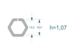 ����� �������������� ��� �������� Siemens CR 14,0*ES18,0�� (h=1.07��) ����