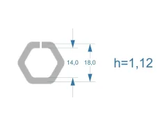 ����� �������������� ��� �������� Siemens CR 14,0*ES18,0�� (h=1.12��) ����