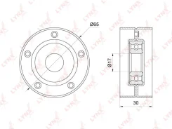 �������� ����� ���������� ����� ��� Mercedes-BENZ E-Class, Mercedes-BENZ Sprinter, Mercedes-BENZ C-Class LYNXauto PB-5275 PB5275 ����