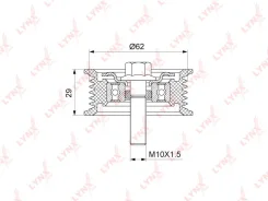 ����� �������� ���������� ����� LYNXauto PB7063 PB7063 ����