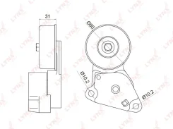 ���������� ����� ��������� ������������ LYNXauto PT3023 PT3023 ����