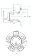 ��������� ���� ������ KOYO 3DACF027F12ESAM 3DACF027F12ESAM ����