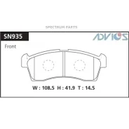 �������� ��������� ������� Advics �������� SN935 SN935 ����