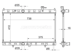 �������� Nissan X-Trail 13-22 NS0007T321 ����