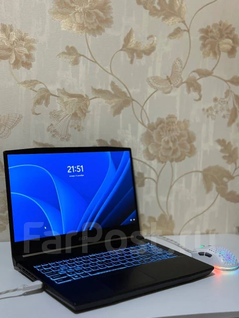 MSI Bravo 15 C7VE. 15.6", 144����, ��� 8 ��, ���� 512���, WiFi: 1, Bluetooth: 1 ����