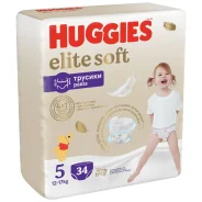 ����������-������� HUGGIES Elite Soft 5 12-17�� 34�� ����