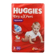 ����������-������� Huggies Dry Expert 3 6-11�� 66�� ����