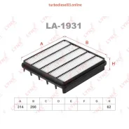 ������ ��������� Lynxauto LA1931 LA1931 ����