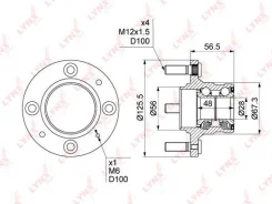 ������� ������ | ��� ����/��� | Lynxauto WH1128 WH1128 ����