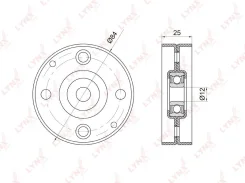 ����� �������� ���������� ����� LYNXauto PB5014 PB5014 ����