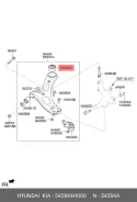 ����������� ������ �������� �������� ������ ��� Hyundai H-1 hyundai-kia 54584-4h000 545844H000 ����