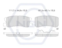 ������� ��������� �������� ������������ ������ ��� Mitsubishi Pajero, Mitsubishi Outlander, Mitsubishi ASX NGN 3501962 3501962 ����
