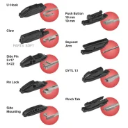 ����� ���������������� ��������� Double Force 650 �� (26) Double-Force DFHY26 DFHY26 ����