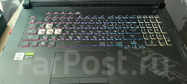 Asus ROG Strix. 17.3", 4,4����, ��� 16 ��, ���� 500���, WiFi: 1, Bluetooth: 1, ����������� �� 6��. ����