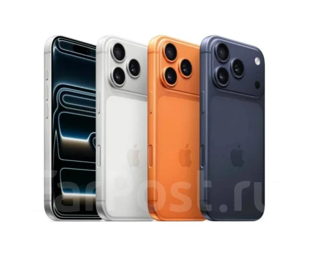 Apple iPhone 17 Pro Max. �����, 2 ��, �����, 3G, 4G LTE, 5G, Dual-SIM, NFC, ����������, eSIM, ������������ ������� ����