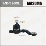 ������� ����� Masuma MB-3986L / front low TO MARK II / GX110 LH Masuma, ����� �������� MB3986L ����