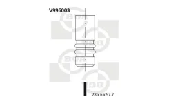 ������ ������� v996003 BG Automotive V996003 ����