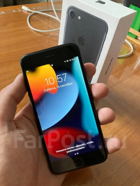 Apple iPhone 7. �/�, 128 ��, ������, 3G, 4G LTE, 5G, ����������, NFC ����