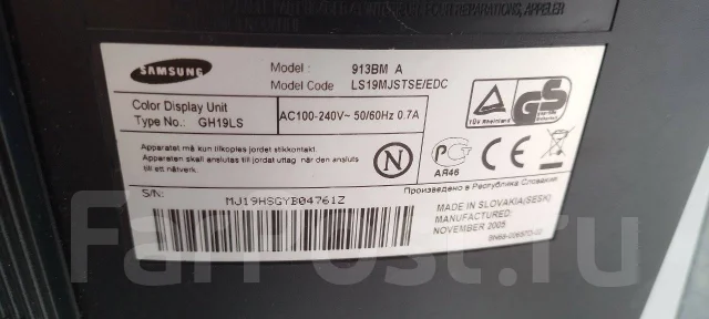 Samsung. 19", ���������� �� (LCD, LED, QLED) ����