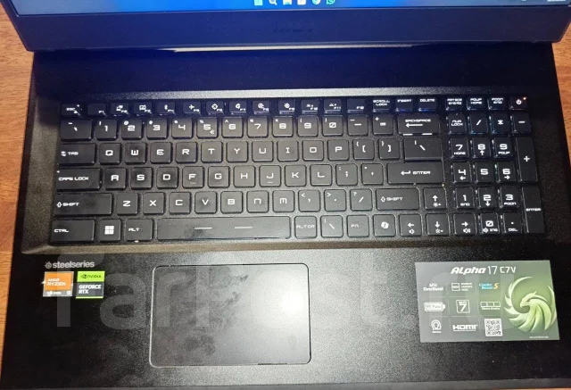 MSI Alpha 17. 17.3", 240����, ��� 16 ��, ���� 1 000���, WiFi: 1, Bluetooth: 1, ����������� �� 4��. ����
