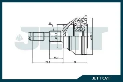���� ������� JETT V43-5015 JETT V43-5015 V435015 ����