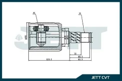 ���� ���������� JETT V40-1829 JETT V40-1829 V401829 ����