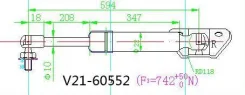 ����������� ��������� JETT V21-60552 JETT V21-60552 V2160552 ����