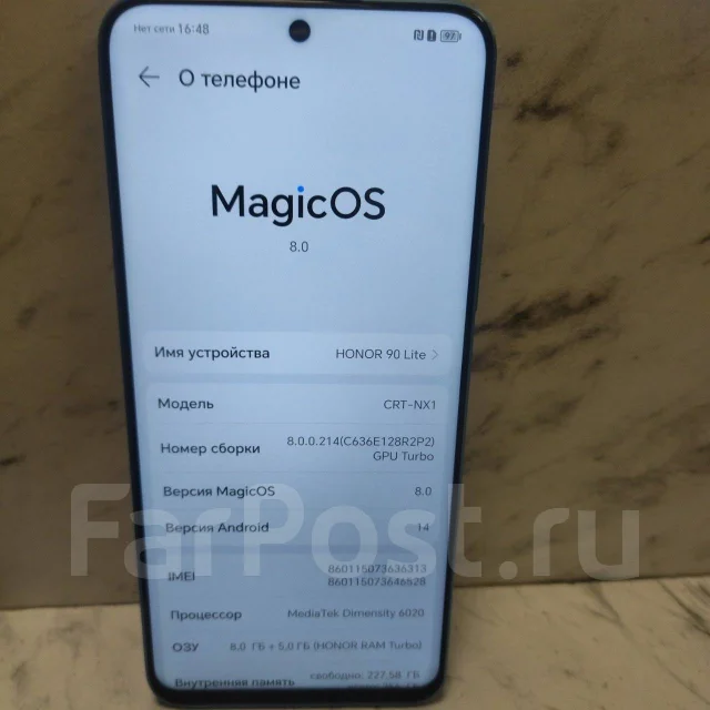 Honor 90 lite. �/�, 256 ��, ��������� ����