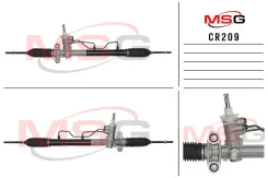 ������� ����� � ��� ����� Chevrolet Matiz 2005-, Chevrolet Spark 2005-, Daewoo Matiz 2003- CR209 ����