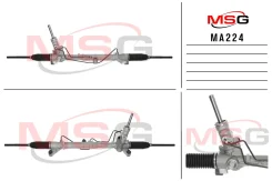 ������� ����� � ��� ����� Mazda 3 2009-2013 MA224 ����