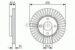���� ��������� �������� ������������� FORD Fiesta (1995-2000)/ Focus I (1998-2004) [178Bosch0986479R64] 0986479R64 ����