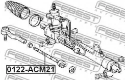 ���� ������� Toyota Avensis Verso (M20) (2001-2009) [178Febest0122ACM21] 0122ACM21 ����
