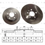 ���� ��������� VW Sharan 95- ����. Blitz BS0118 Blitz BS0118 BS0118 ����