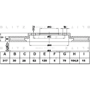���� ��������� LAND Rover Discovery/Range Rover/Range Rover Sport 04- �����. ����. Blitz BS0231 Blitz BS0231 BS0231 ����