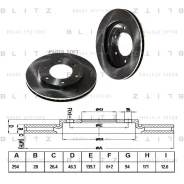 ���� ��������� Mitsubishi L200/Pajero 05- �����. ����. Blitz BS0322 Blitz BS0322 BS0322 ����