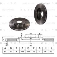 ���� ��������� Toyota Auris/Corolla 07- �����. ����. Blitz BS0362 Blitz BS0362 BS0362 ����