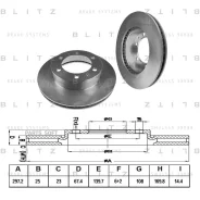 ���� ��������� Toyota Hilux 05- �����. ����. Blitz BS0376 Blitz BS0376 BS0376 ����